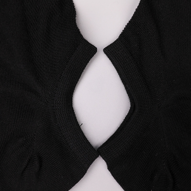 Cadás cíortha ultra-tanaí, níolón agus stocaí ban leathmhogaill spandex simplí fuaite le lámh WSD1673