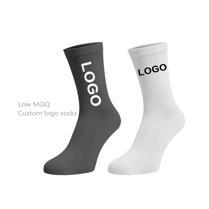 Lógó Saincheaptha Mens Socks Sport Athletic Running Sneaker Hardloopsokken Oem Cotton Men Crew Custom Socks